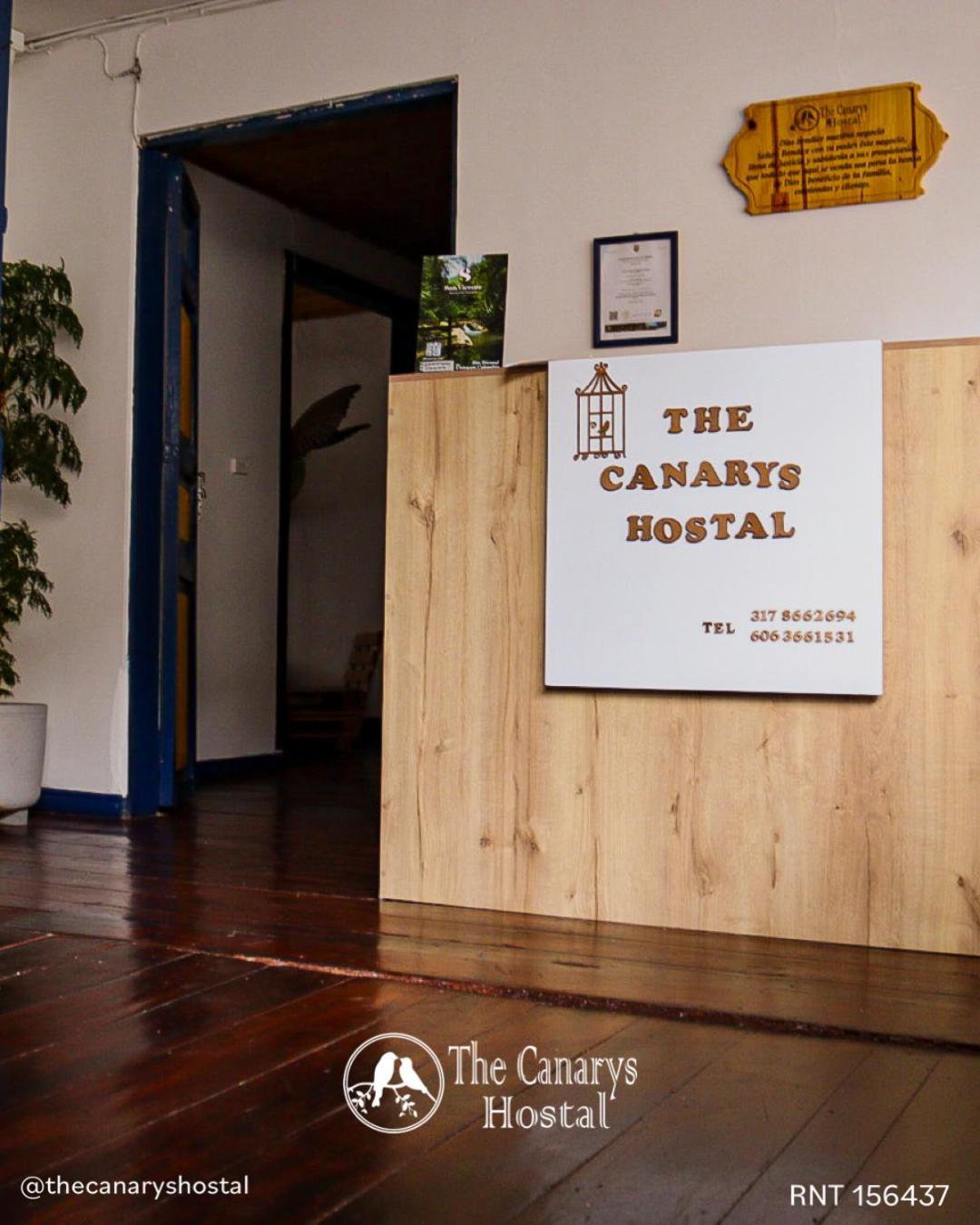 The Canarys Hostal 圣罗莎德卡瓦尔 外观 照片